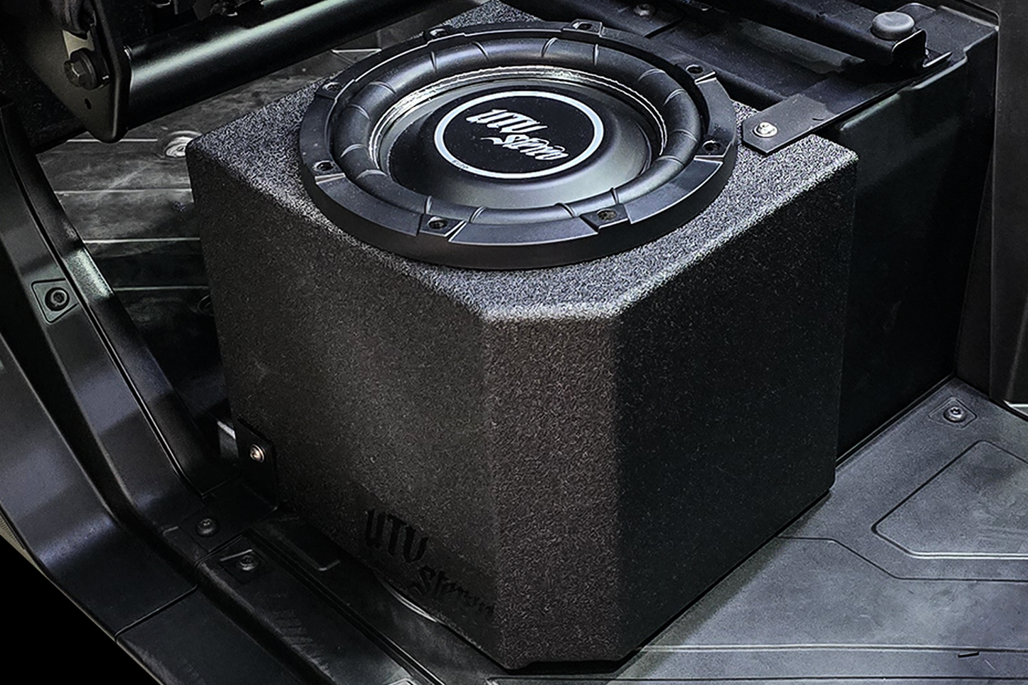 Polaris Ranger 1500 10" Subwoofer Enclosure - Unloaded (UTVS-RNG-ENC-PASS)
