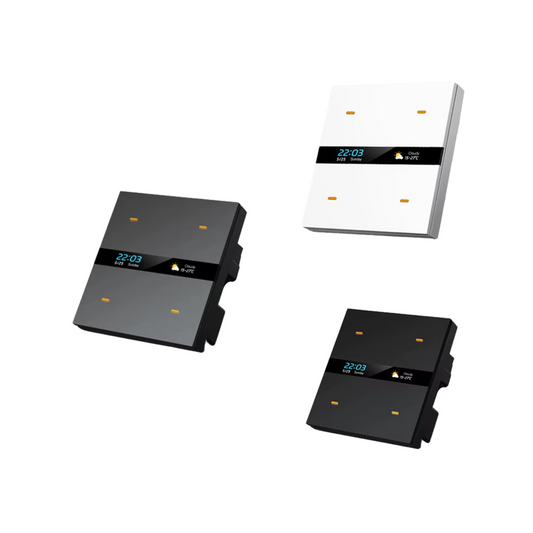 Tuya Zigbee Smart Scene Switch - Lighting Control Panel for Smart Home Automation