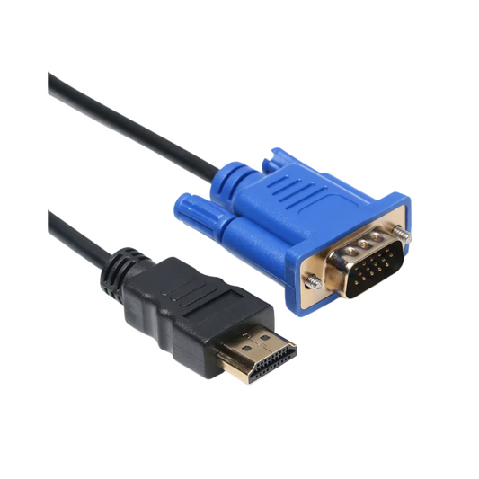 HDMI to VGA Cable (6ft) - 1080P HD Connection for PC/Laptop to HDTV/Monitor
