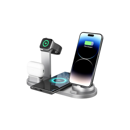 3-in-1 Wireless Charger - Phone/Watch/Earbuds Charging Station
