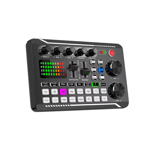 F998 Sound Card & BM800 Mic Kit - Pro Audio for Phone & PC