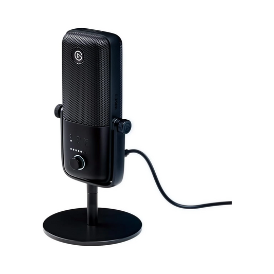 Wave:3 Premium USB Condenser Microphone - Studio Quality for Streaming & Podcasting with Mixer Software