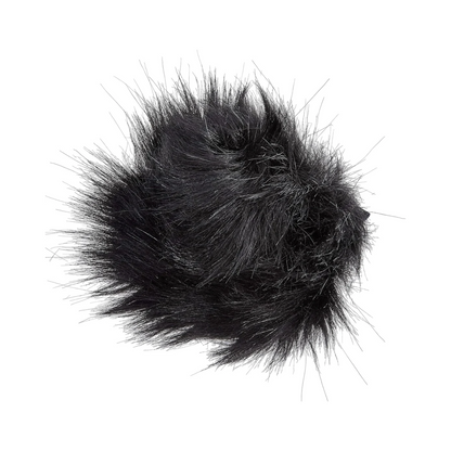 Deadkitten Gray Artificial Fur Microphone Wind Shield for Stereo Mics