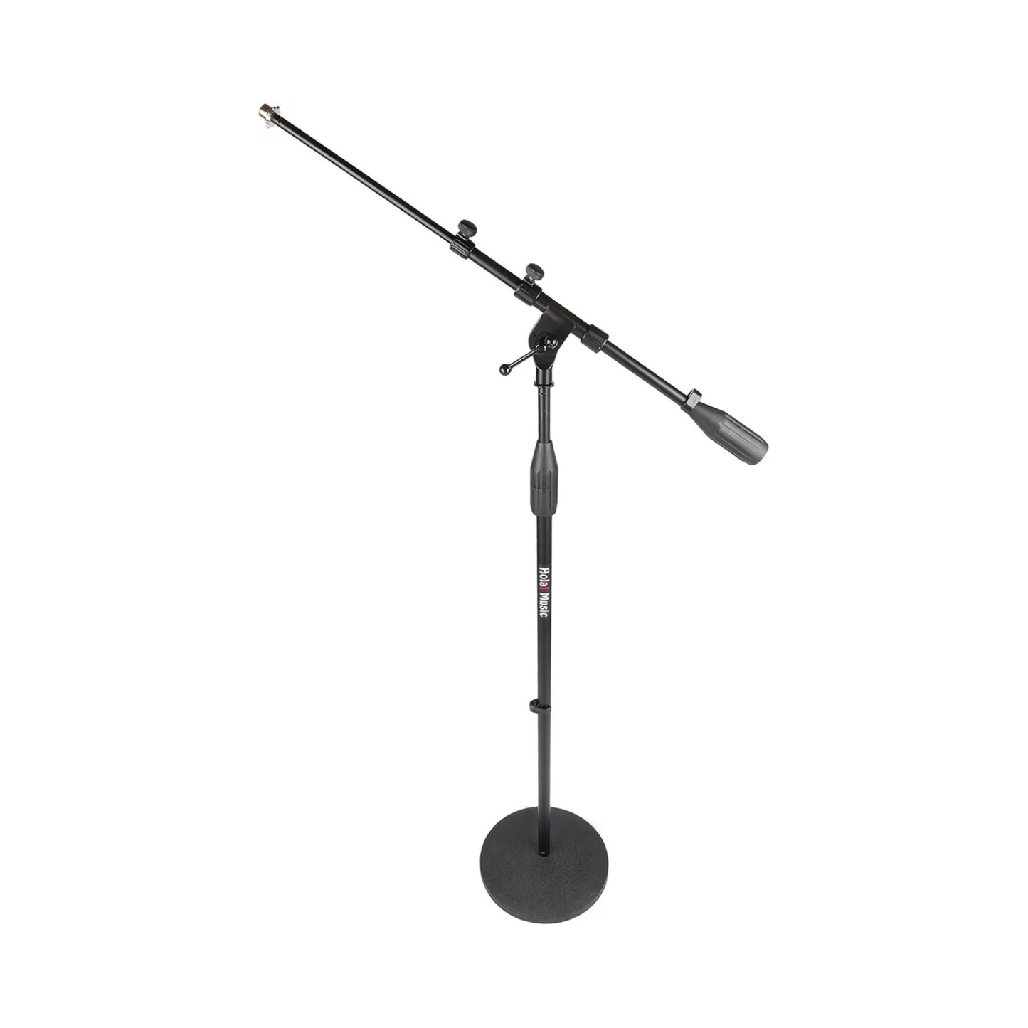 Adjustable Height Microphone Stand - Weighted Base for Home, Studio & Stage
