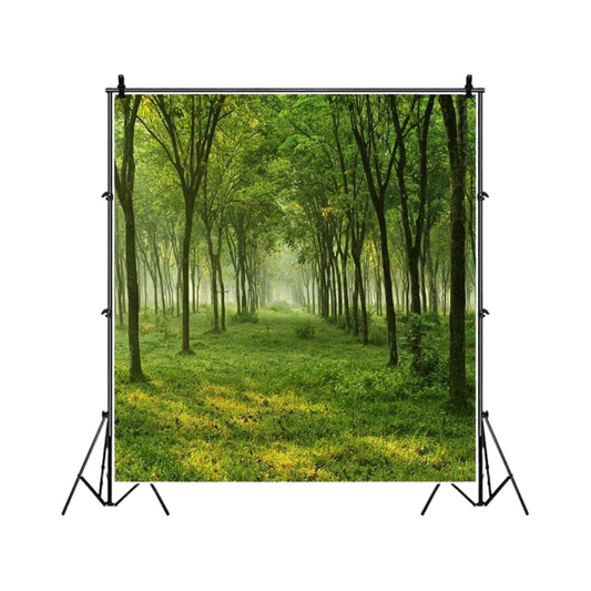 10x10ft Forest Trees Photography Backdrop - Natural Woods & Meadow Studio Background