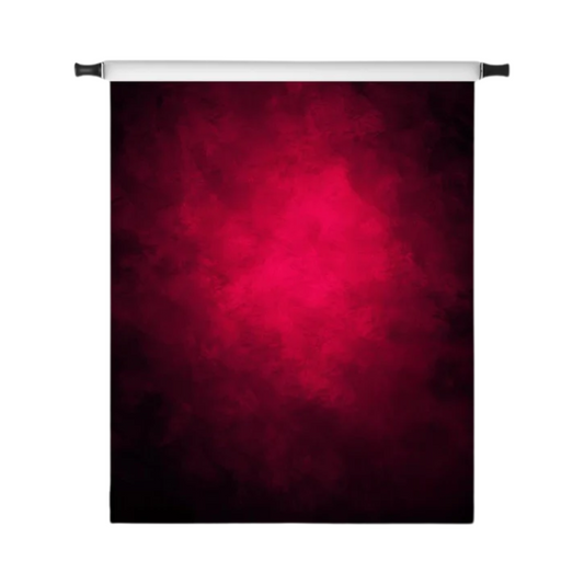 5x7ft Red Photography Backdrop - Professional Portrait & Headshot Background