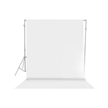 10x10ft Solid White Photography Backdrop - Professional Studio Photo Shoot Background