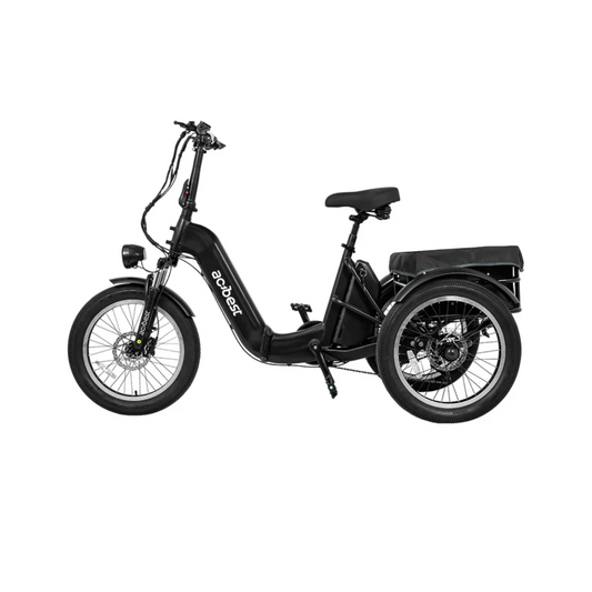 Folding 3-Wheel Electric Trike - Compact E-Bike with Enhanced Stability