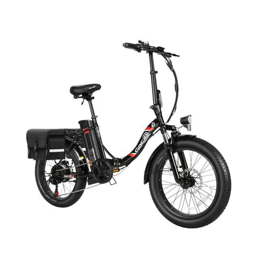 500W Fat Tire Electric Bike - 48V Foldable E-Bike with 20" Wheels