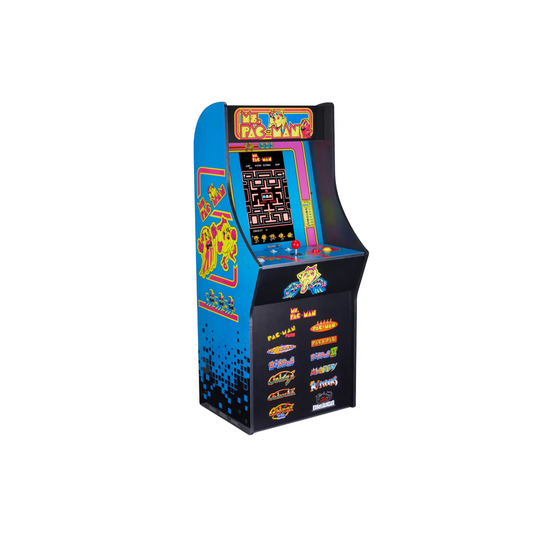 Ms. PAC-MAN Classic SE 4-Foot Arcade Cabinet - 13 Retro Games with 15.6" Display