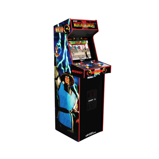 Mortal Kombat II Deluxe 5-Foot Arcade Cabinet - Full-Size Stand-Up Gaming Machine