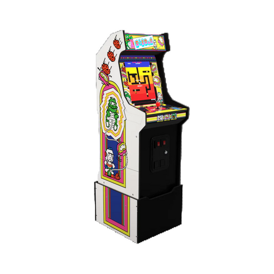 Dig Dug Legacy Edition Arcade Cabinet - Bandai Namco with Riser & Light-Up Marquee