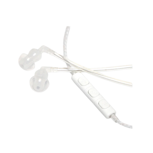 SYB Air Tube Headphones - EMF Protection Headset with Secure Ear Design