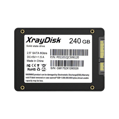 2.5" SSD - High-Performance Solid State Drive for Desktop & Notebook