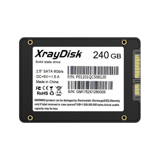 2.5" SSD - High-Performance Solid State Drive for Desktop & Notebook