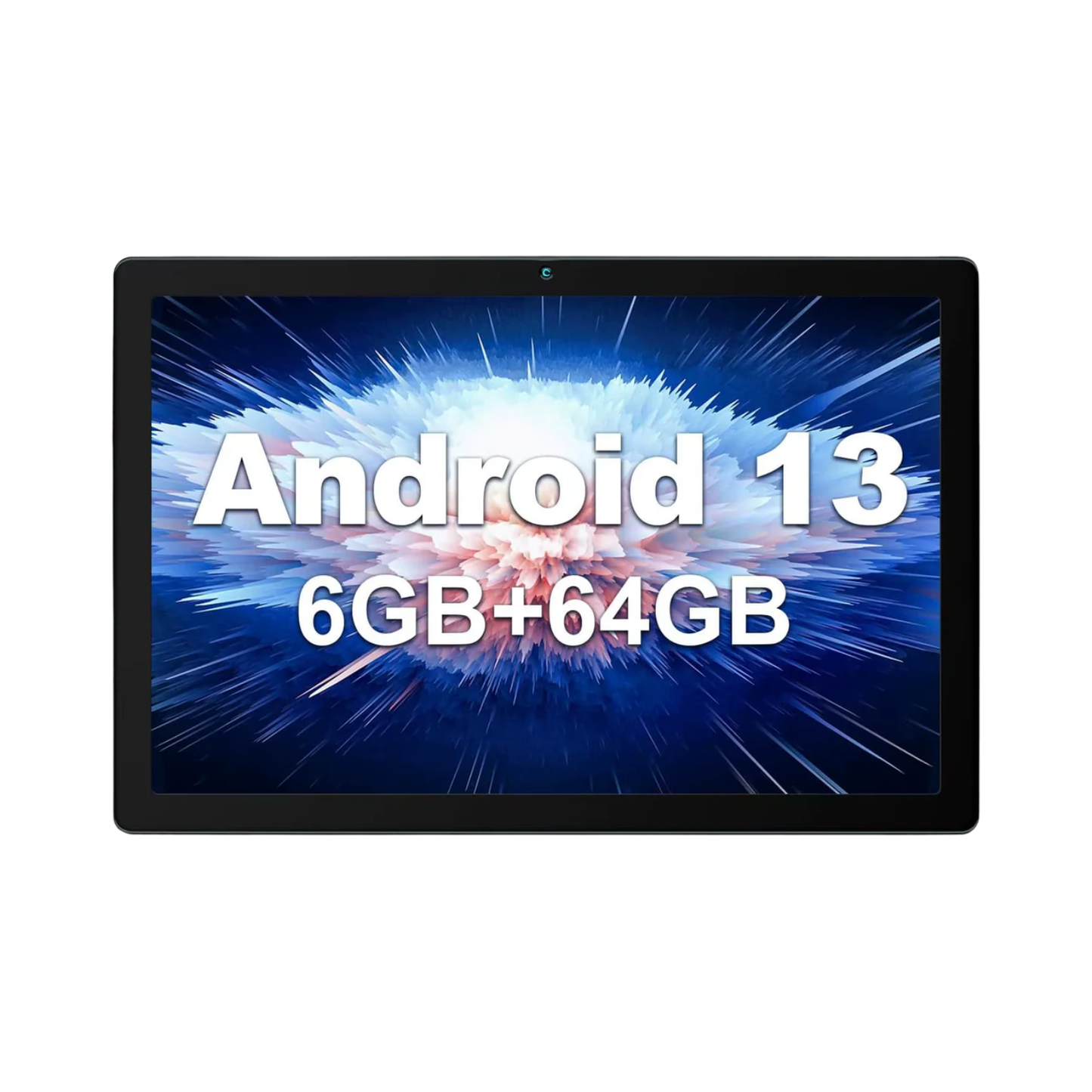 10.1" Android Tablet - 6GB RAM, 64GB Storage, 1080P HD Display, Android 13