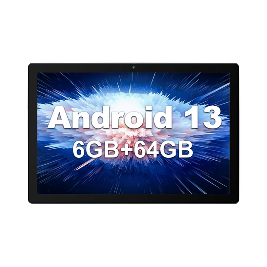 10.1" Android Tablet - 6GB RAM, 64GB Storage, 1080P HD Display, Android 13