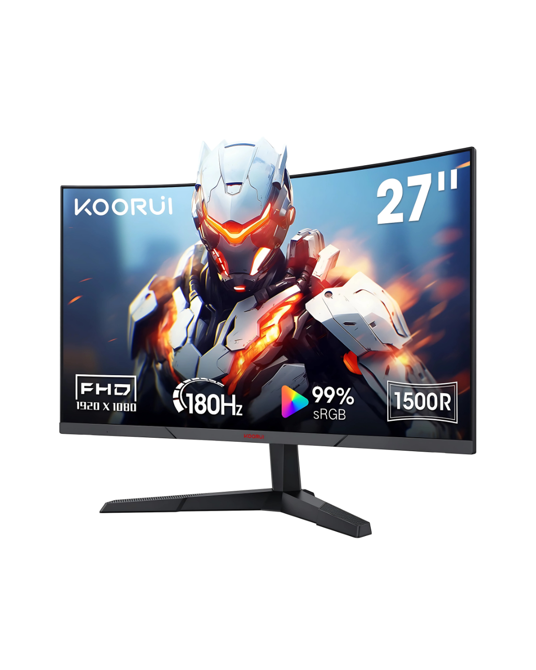27" Curved Gaming Monitor - 180Hz FHD 100% sRGB Adaptive-Sync (27E6CA)