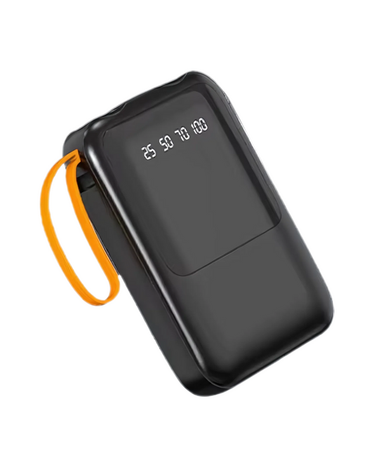 18650 Power Bank - Fast Charging Portable Battery with 4-in-1 Storage Box