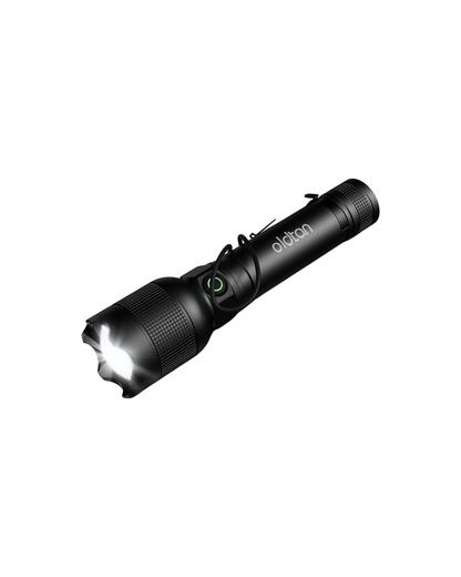 Rechargeable High-Lumen Mini Flashlights - Metal Outdoor Tactical Lights 2-Pack