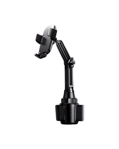 360° Cup Holder Phone Mount - Adjustable Long Neck for Car/Truck/Golf Cart
