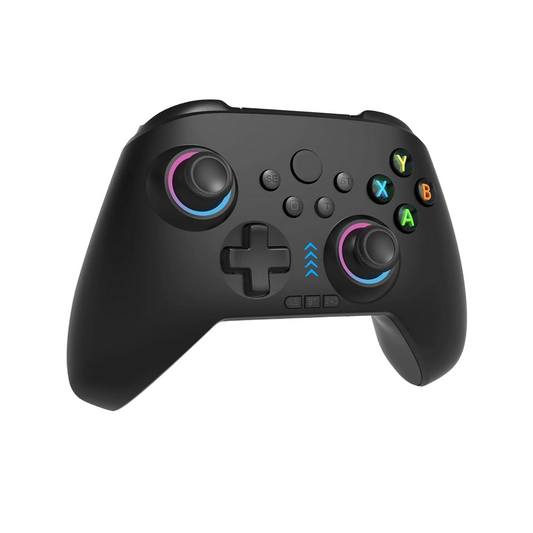 Wireless Gaming Controller - RGB Bluetooth Gamepad with Hall Joysticks for PC/iOS/Android