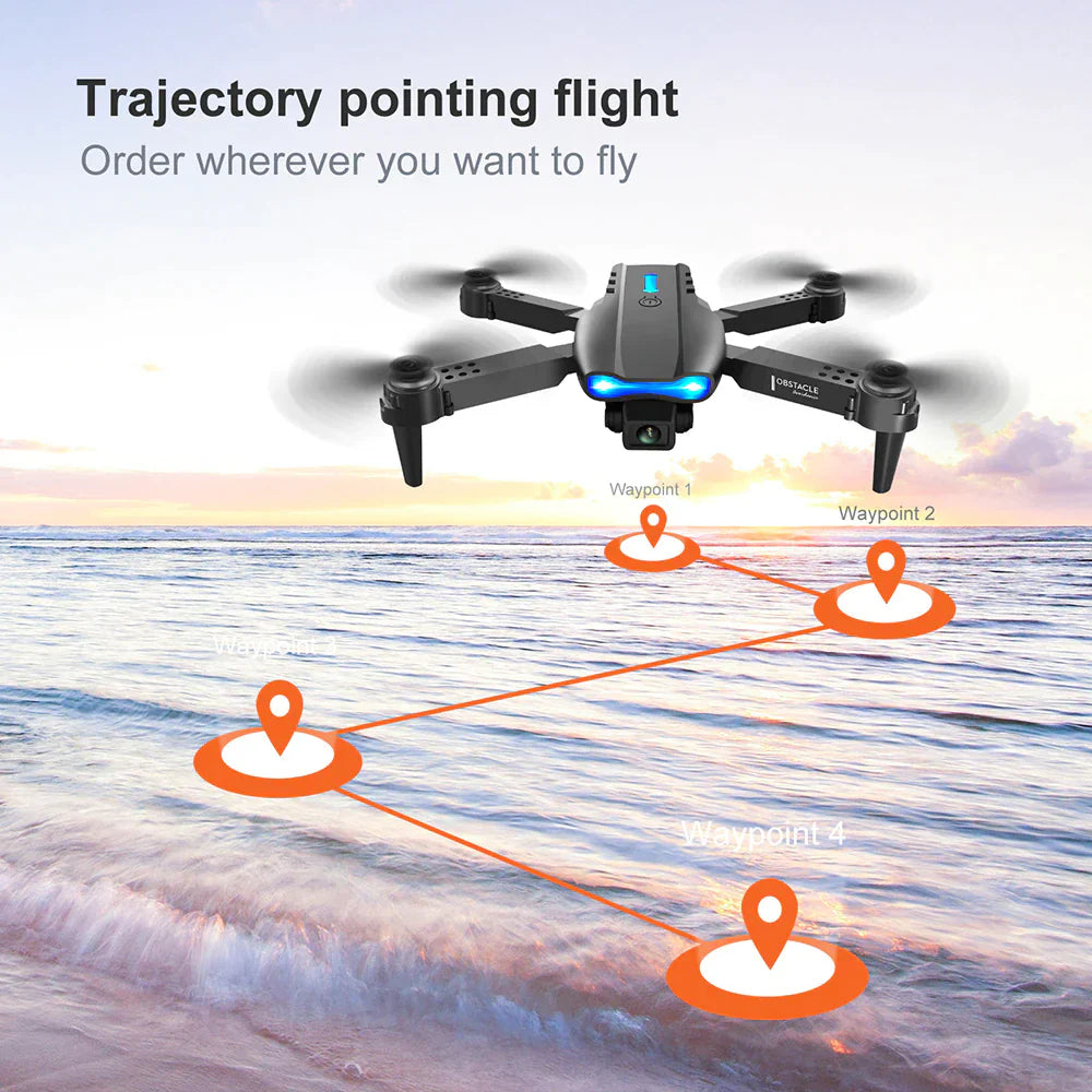X Pro GPS Drone - 5G 4K Dual HD Camera, Foldable RC Quadcopter