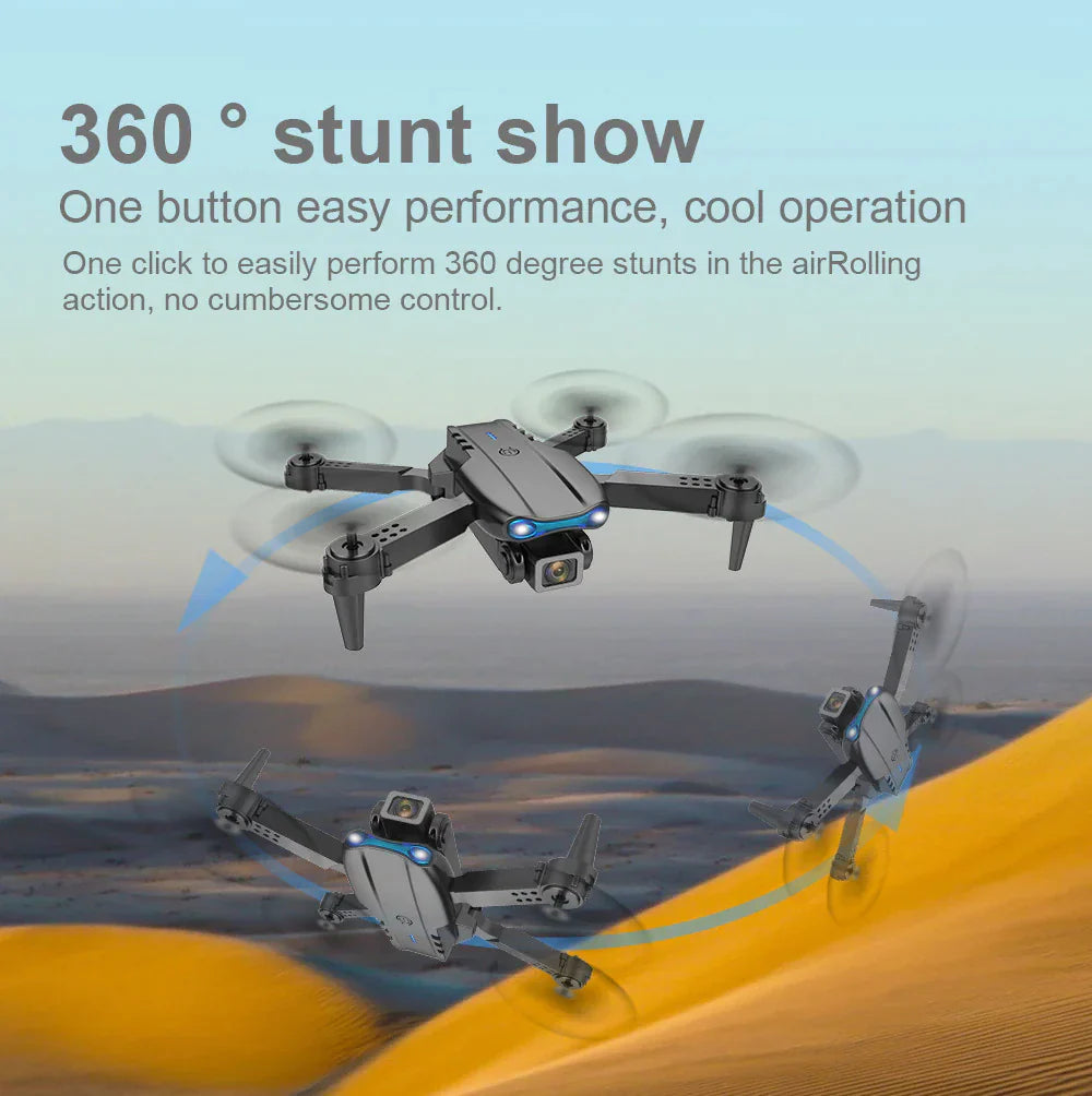 X Pro GPS Drone - 5G 4K Dual HD Camera, Foldable RC Quadcopter