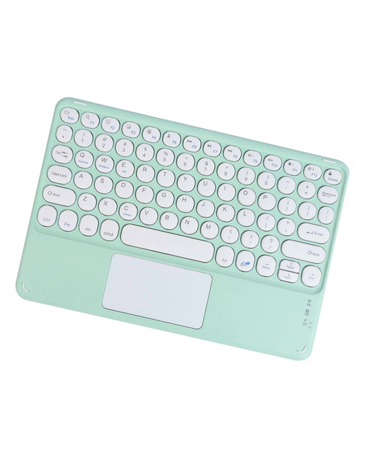 Wireless Bluetooth Keyboard with Touchpad - Portable, Universal, 10-Inch