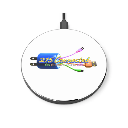 Wireless Charger – 215 Connected Logo 10W Charging Pad