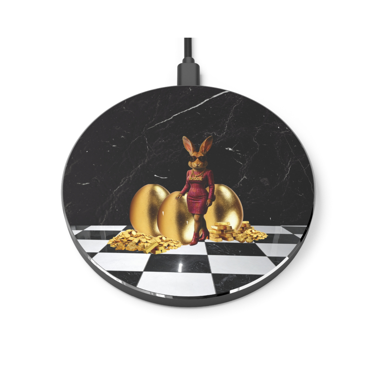 Wireless Charger – Baddie Bunny