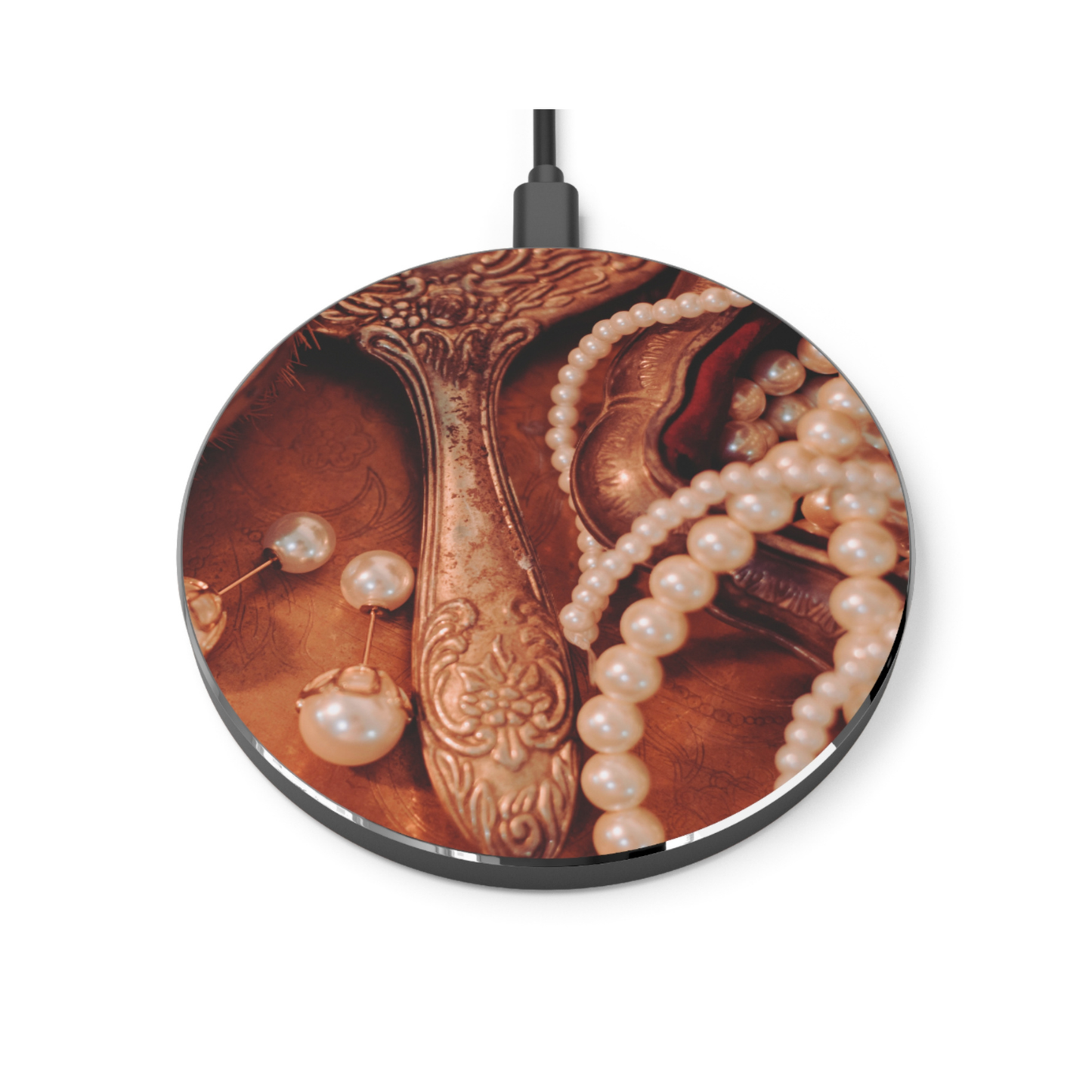 Wireless Charger – Bronze Vanity