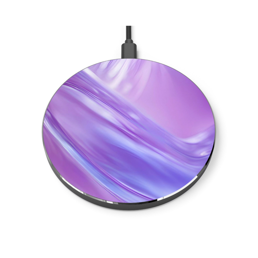 Wireless Charger – Lavender Wave