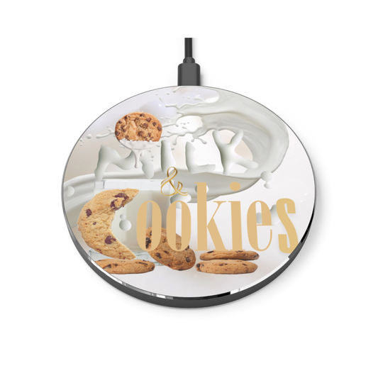 Wireless Charger – Milk & Cookies