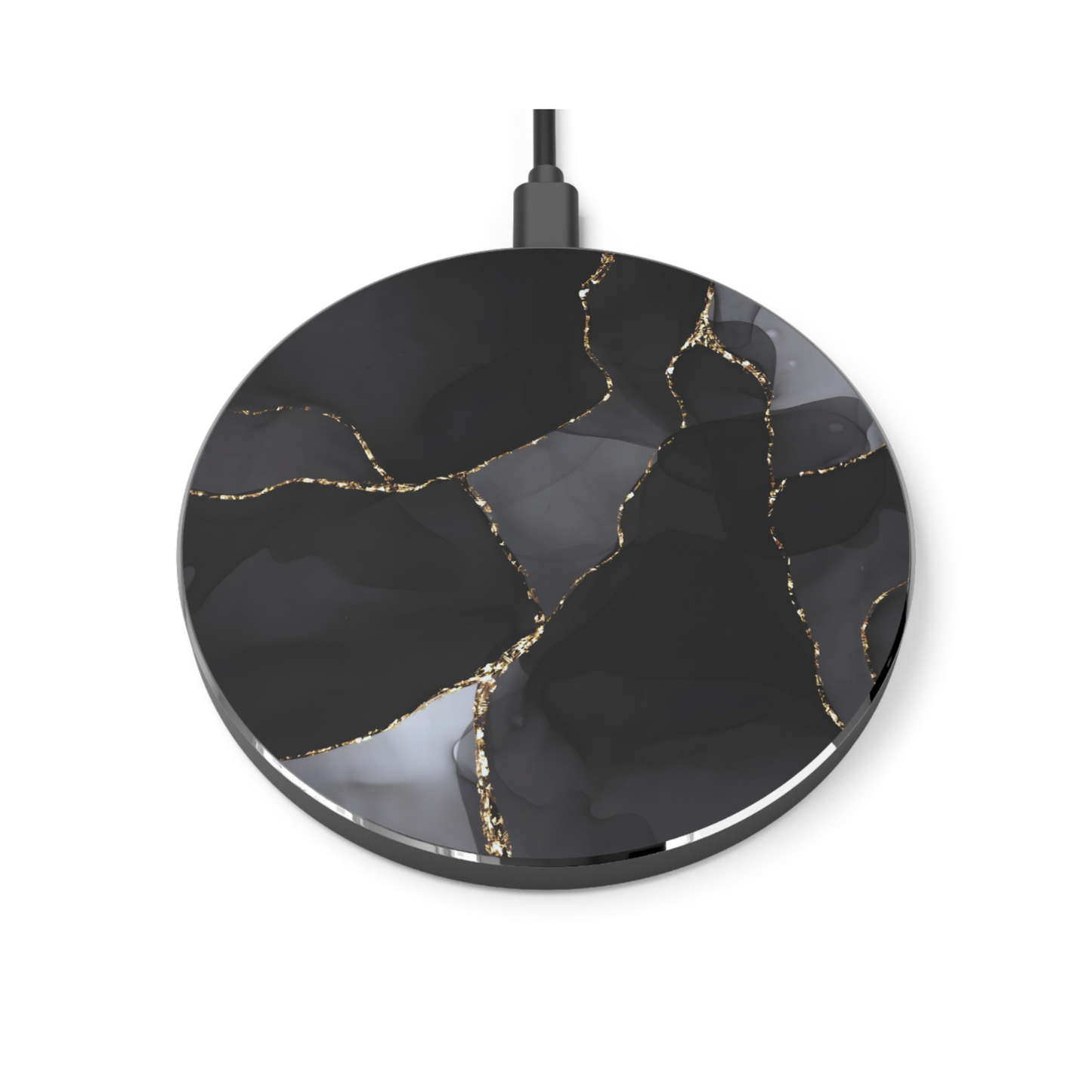 Wireless Charger – Obsidian Vein
