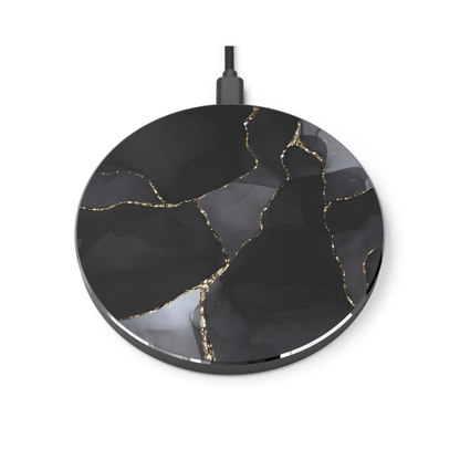 Wireless Charger – Obsidian Vein