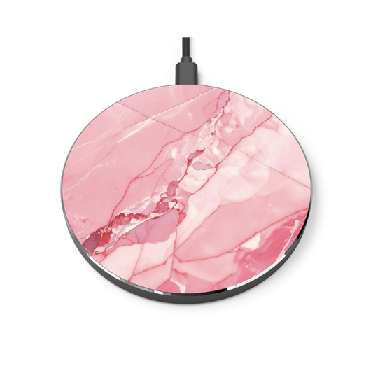 Wireless Charger – Pink Agate