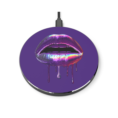 Wireless Charger – Purple Haze Lips