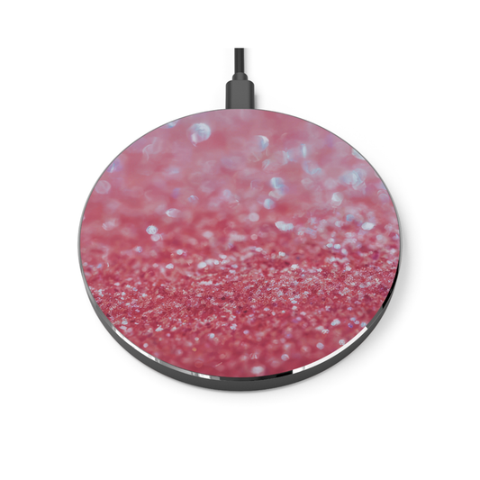 Wireless Charger – Rosé Sparkle