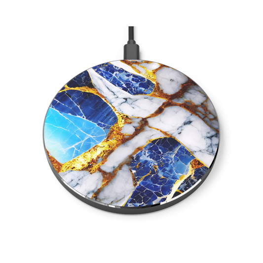 Wireless Charger – Sapphire Veins