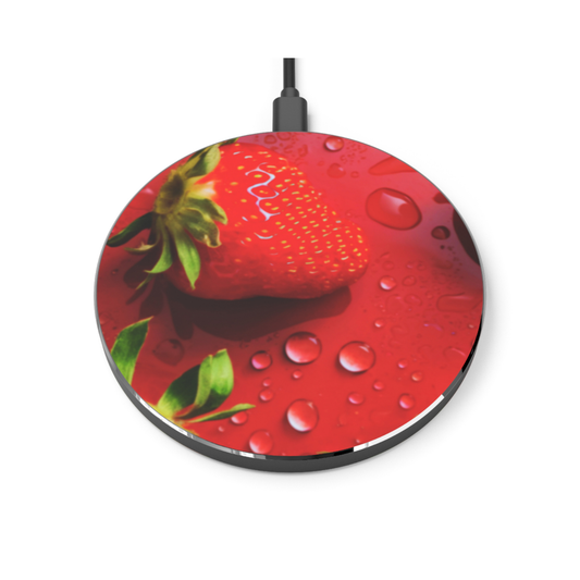 Wireless Charger – Strawberry Drip