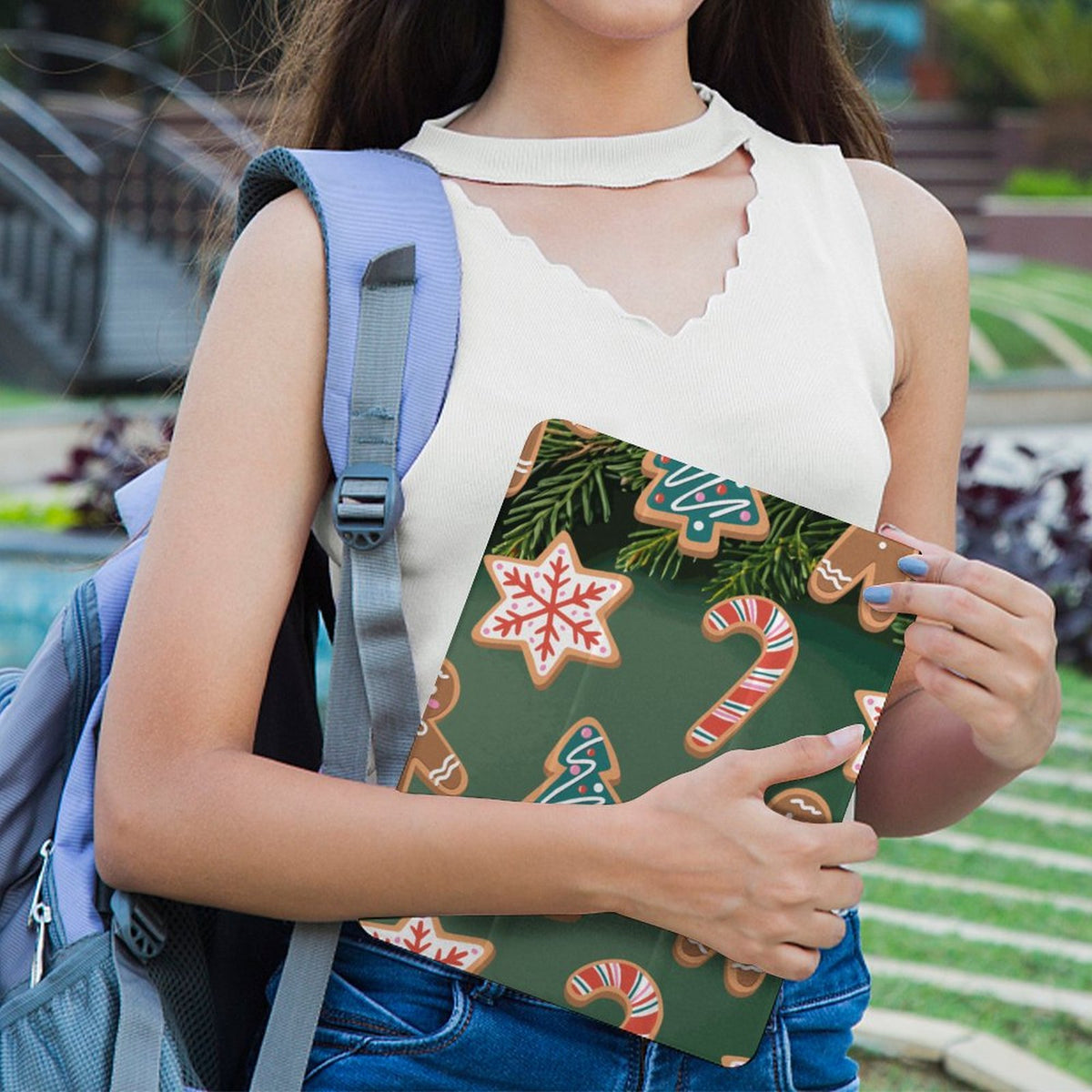 Tablet Case with Pencil Holder – Cookie Season