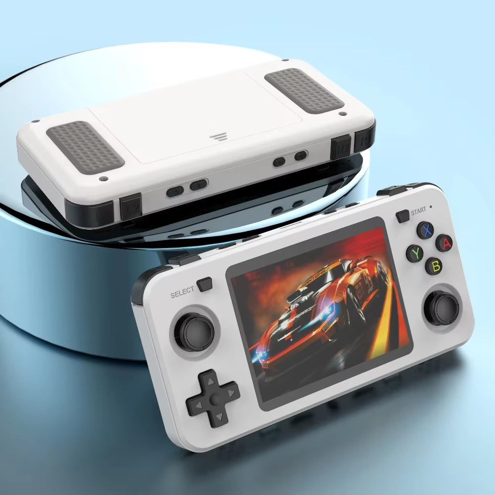 R36H Handheld Game Console 3.5-Inch IPS Screen Linux RK3326 Retro 64/128GB Open-Source Linux System Classic Game Consoles