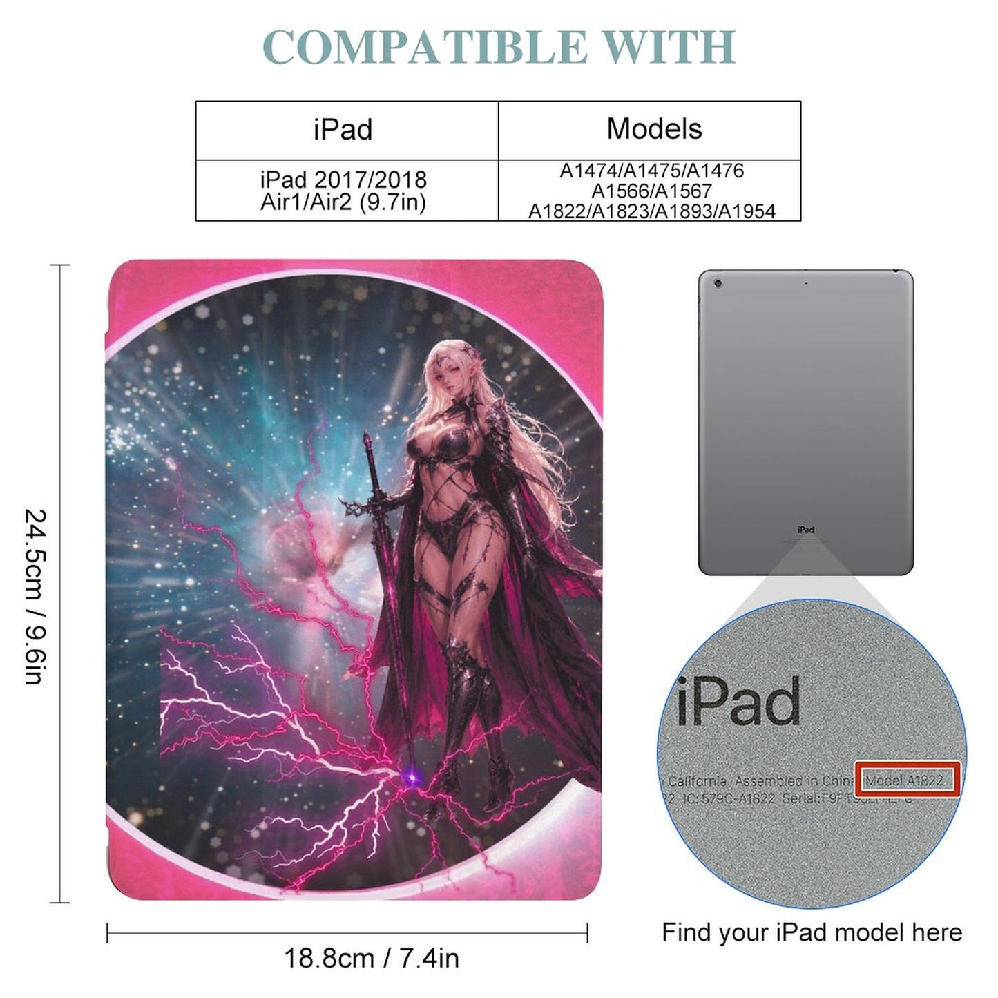 Tablet Case with Pencil Holder – Starborn Fury