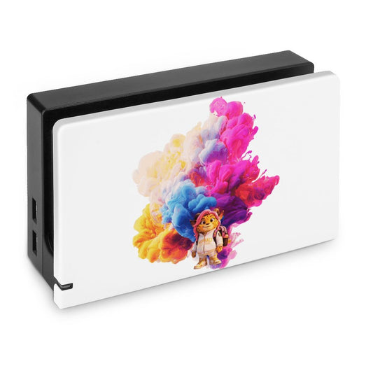 Console Dock Cover – Monster Splash