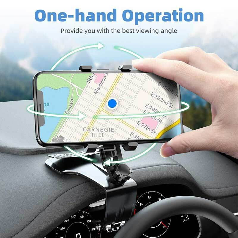 360° Universal Dashboard Mount Holder Car Stand for Mobile Cell Phone GPS