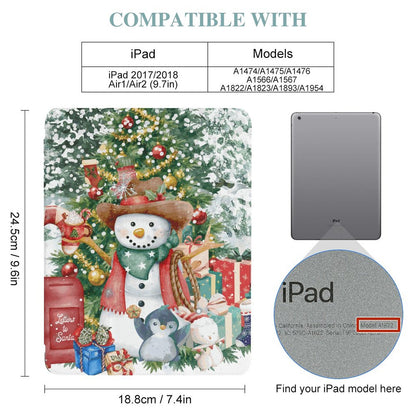 Tablet Case with Pencil Holder – Christmas Came to Town
