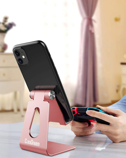 Adjustable Cell Phone Stand, Phone Stand, Cradle, Dock, Holder, Aluminum Desk...