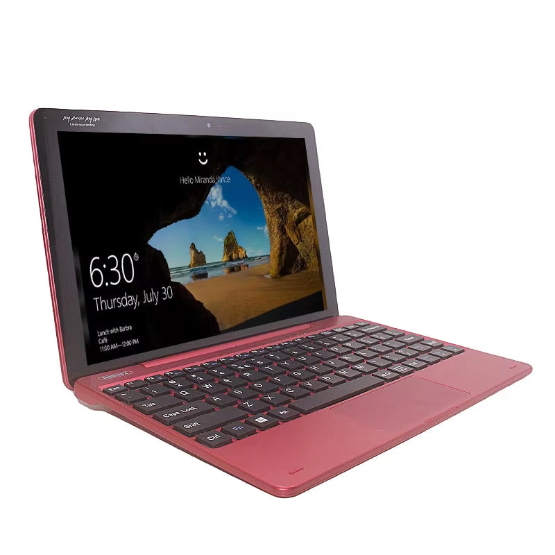 Remax 64Bits 10.1" Windows 10 Tablet PC 2GB DDR RAM 32GB ROM 1280 X 800 IPS Dual Camear with Detachable Keyboard Mini HDMI