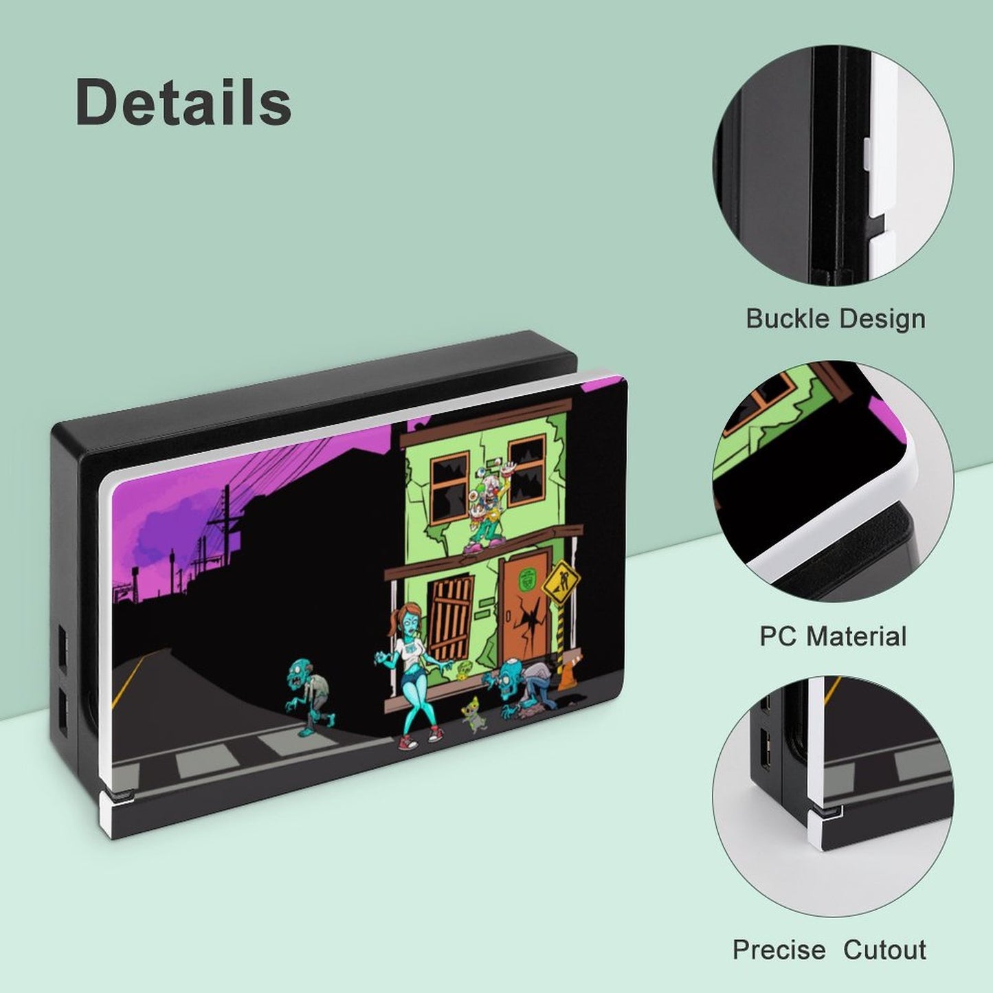 Nintendo Switch Dock Case-No Dock Station(One-sided Printing)
